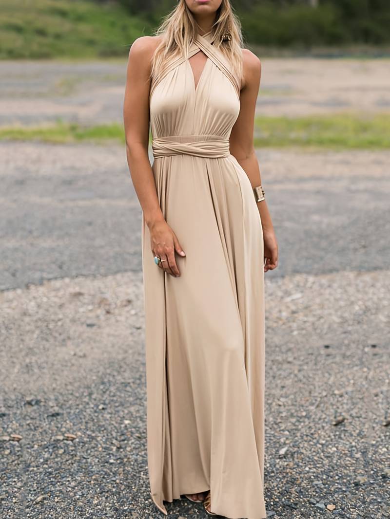 Diane | Robe maxi de soirée convertible | Silhouette élégante | Femme