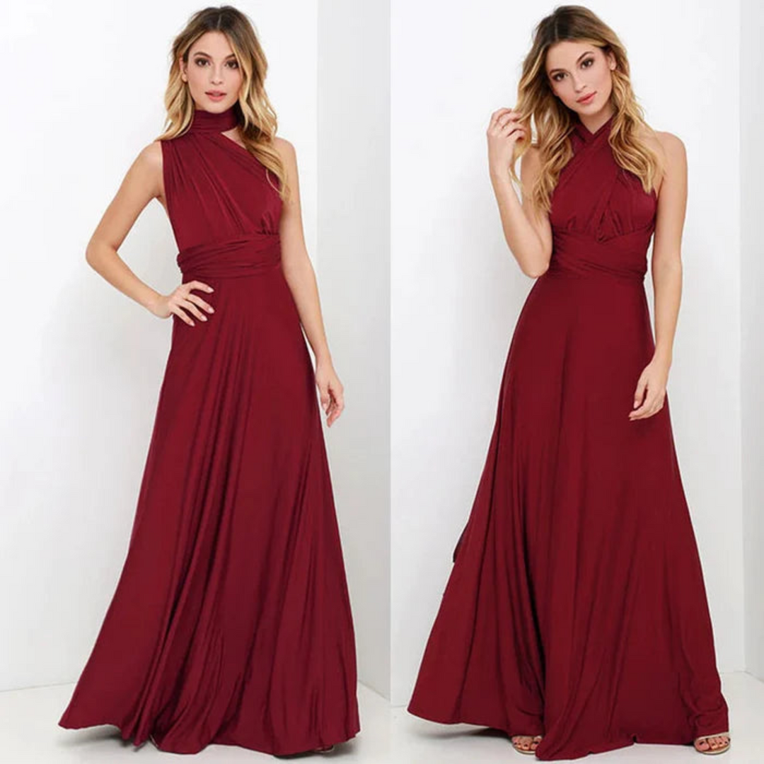 Eléa | Robe longue dos nu pour femme