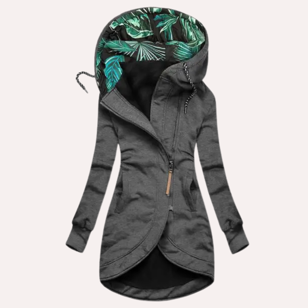 Lucienne | Veste à capuche au design élégant pour femme
