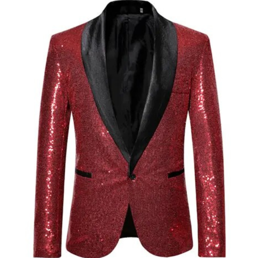 Gonzalov | Blazer à paillettes pour l’élégance du soir pour homme