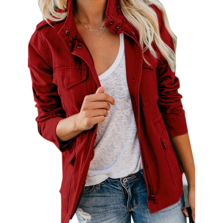 Myra | Veste zippée contemporaine pour femme