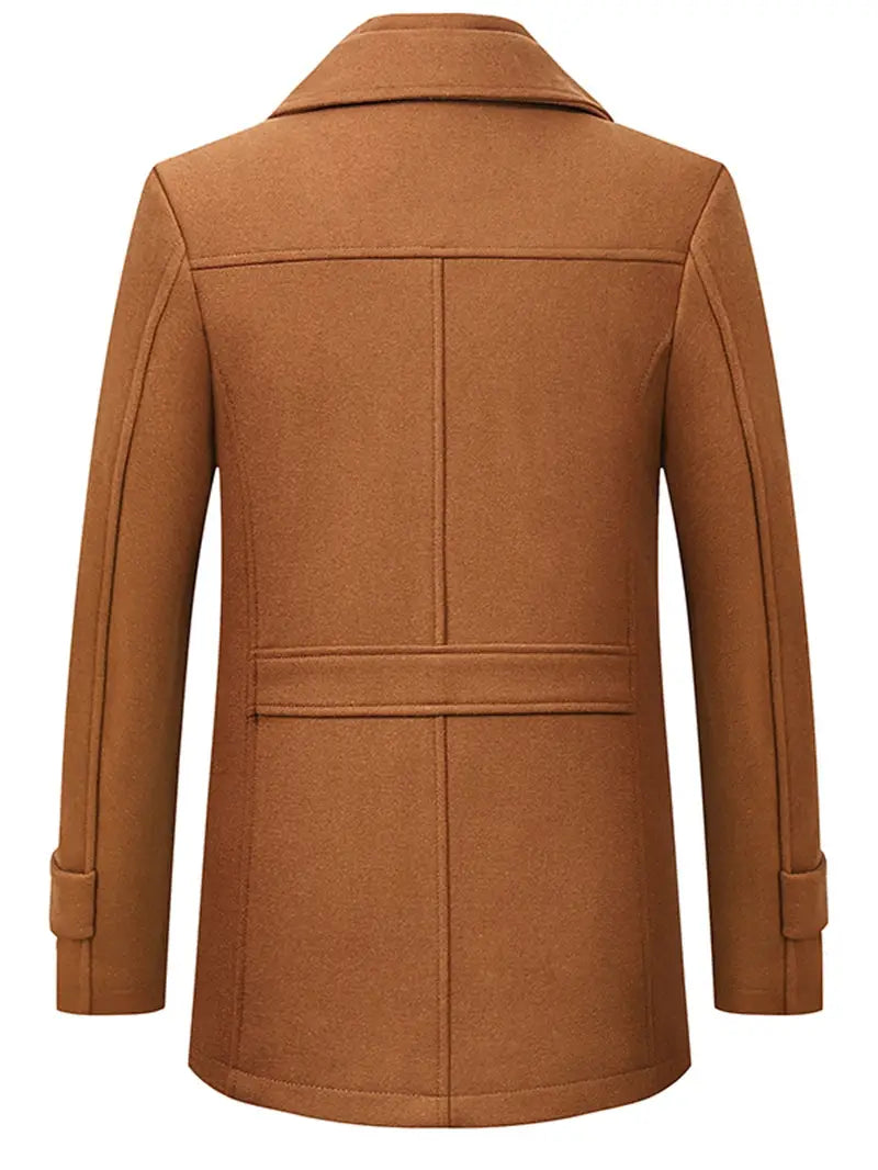 Dwayne | Long manteau trench élégant pour homme