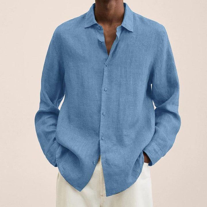 Giovanni | Chemise élégante en lin pour homme