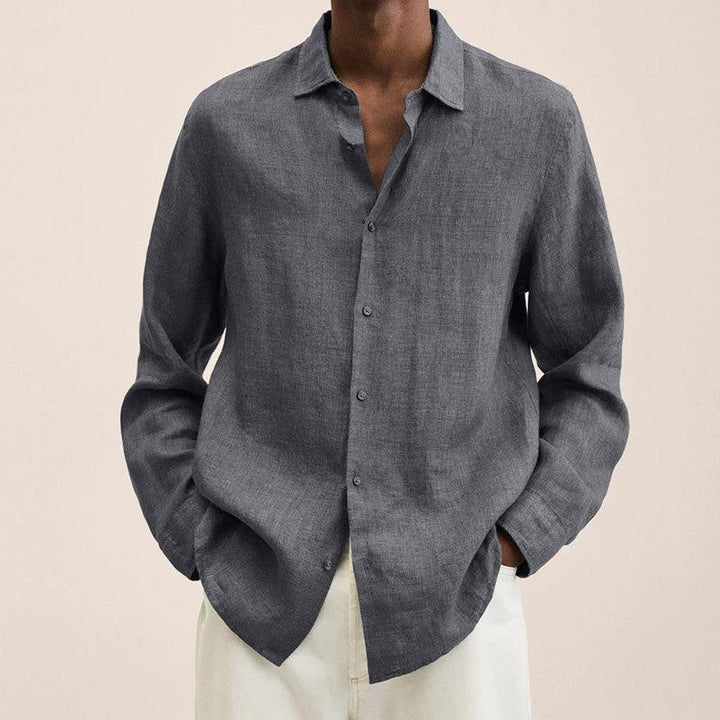 Giovanni | Chemise élégante en lin pour homme