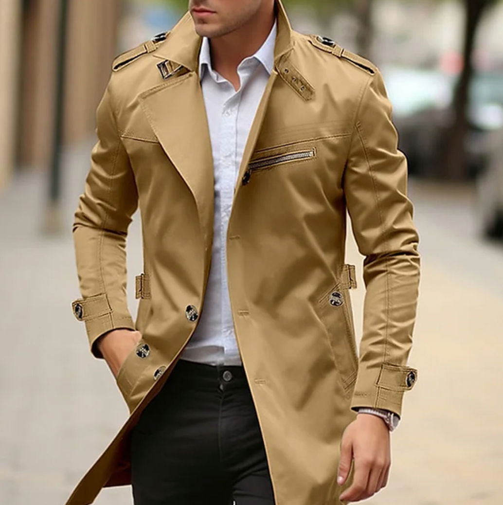 Tavin | Trench-coat élégant d&