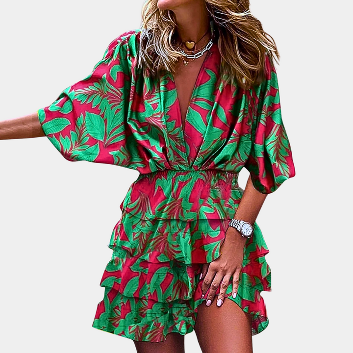 Tamia | Robe élégante et fluide au design sophistiqué pour femmes