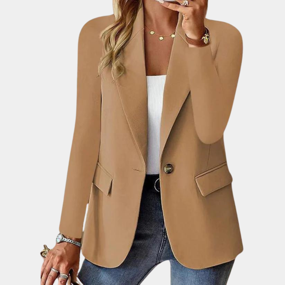 Sujana | Blazer Élégant Intemporel avec Coupe Ajustée pour Femme