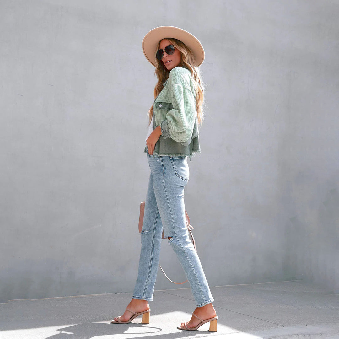 Tamsin | Manteau long coupe droite pour femme