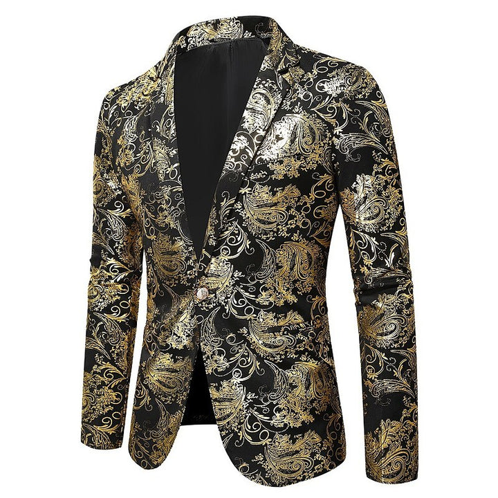 Brady | Veste Blazer Cocktail Florale pour Hommes