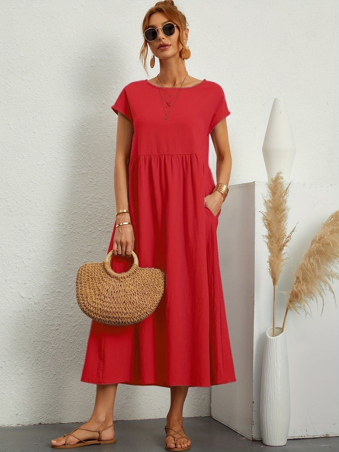 Mirabelle | Robe de loisirs décolletée