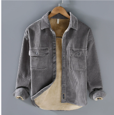 Zavier | Veste en velours côtelé à manches longues pour homme