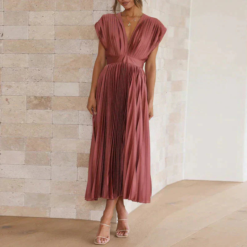 Denise | Robes plissées élégantes pour femmes