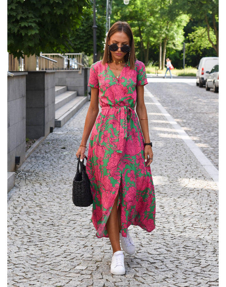 Yolanda | Robe Midi Douce et Confortable pour Femme au Quotidien