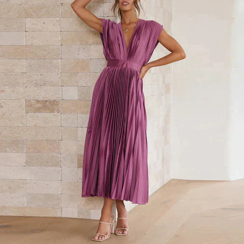 Denise | Robes plissées élégantes pour femmes