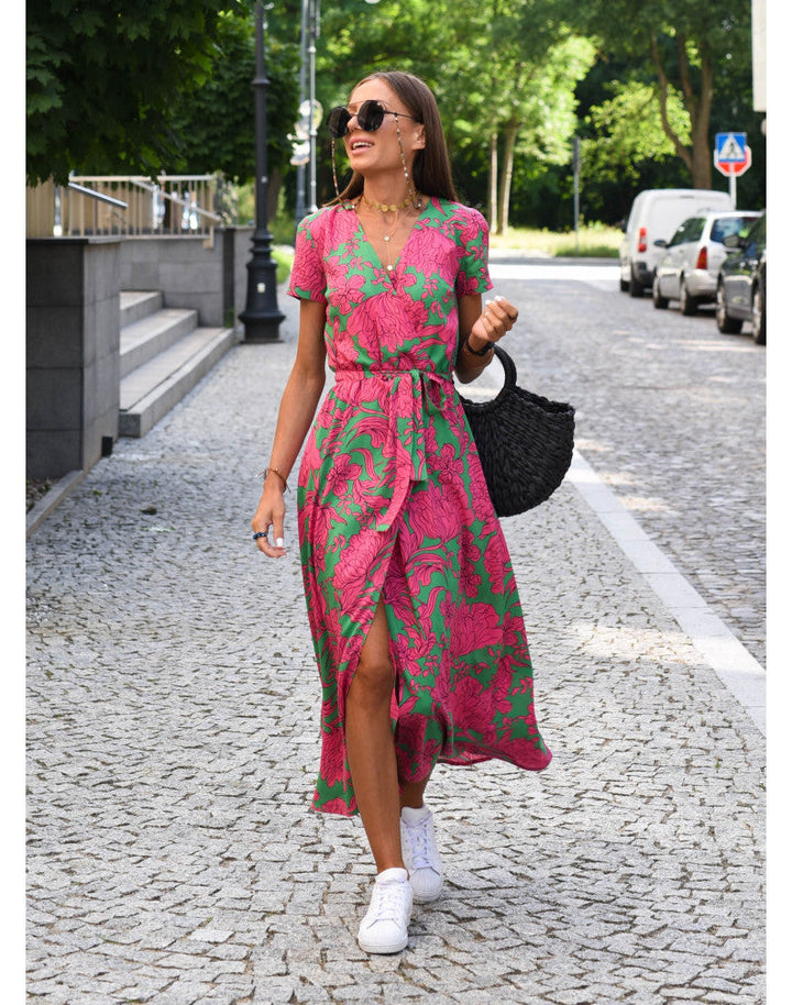 Yolanda | Robe Midi Douce et Confortable pour Femme au Quotidien