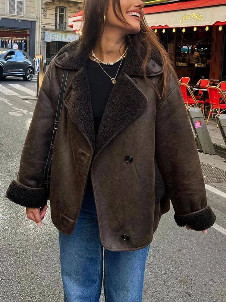Loretta | Veste luxueuse au style chaud pour femme