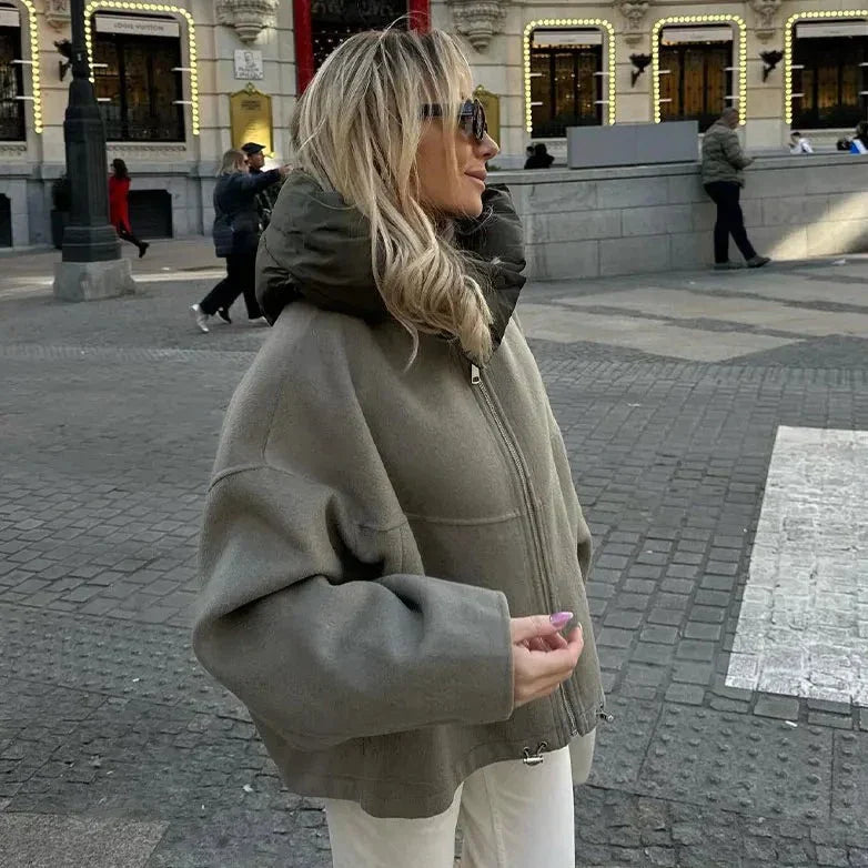 Cassia | Veste à capuche élégante pour femme