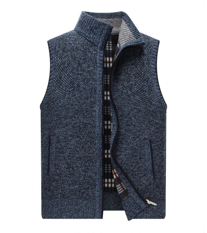 Teodor | Gilet sans manches avec rembourrage chaud pour homme