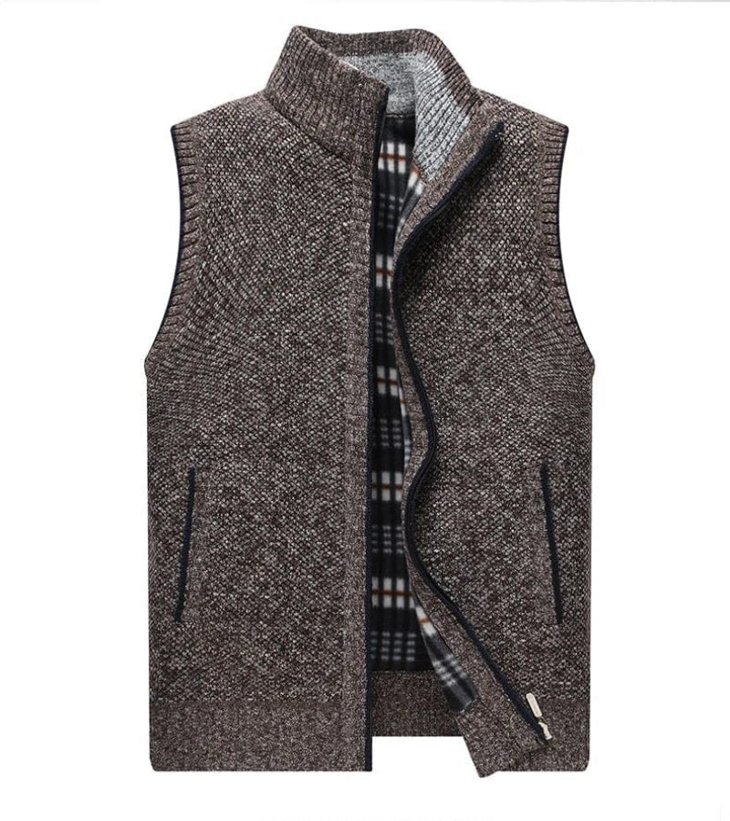 Teodor | Gilet sans manches avec rembourrage chaud pour homme