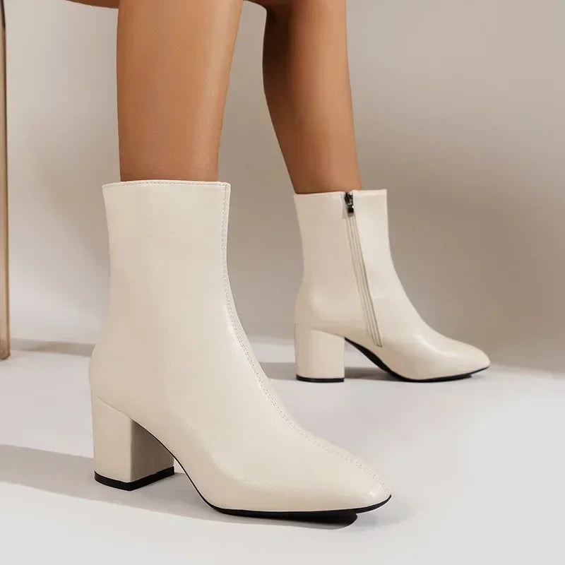 Charlotte | Chaussures pour femme avec fermeture éclair latérale