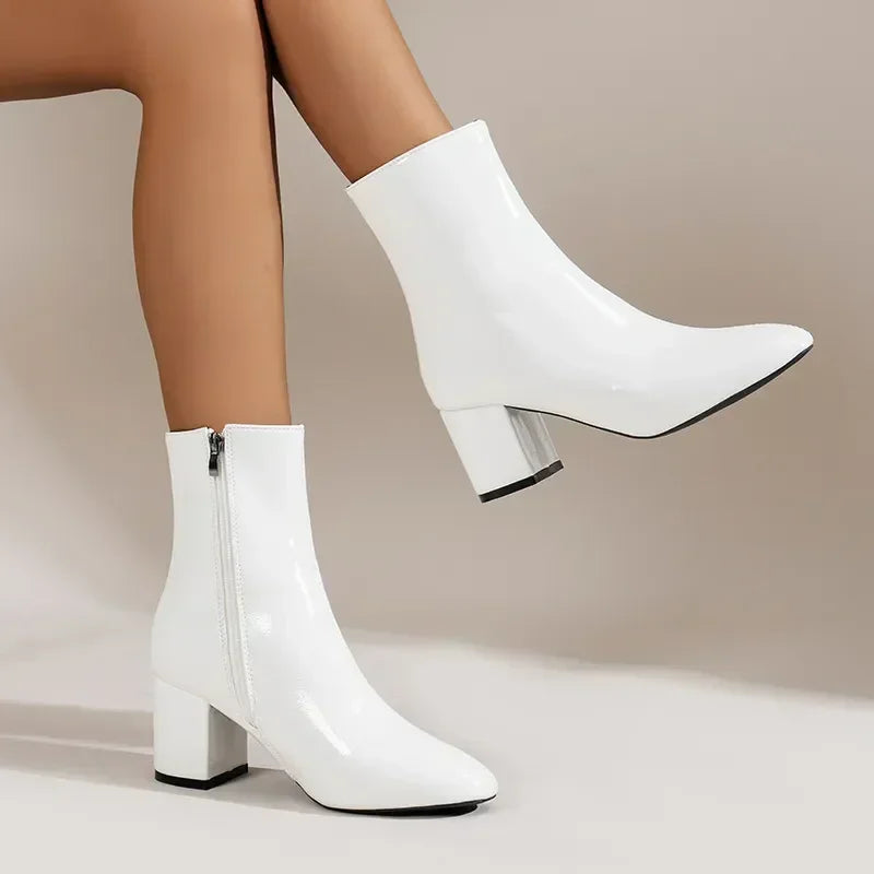 Charlotte | Chaussures pour femme avec fermeture éclair latérale