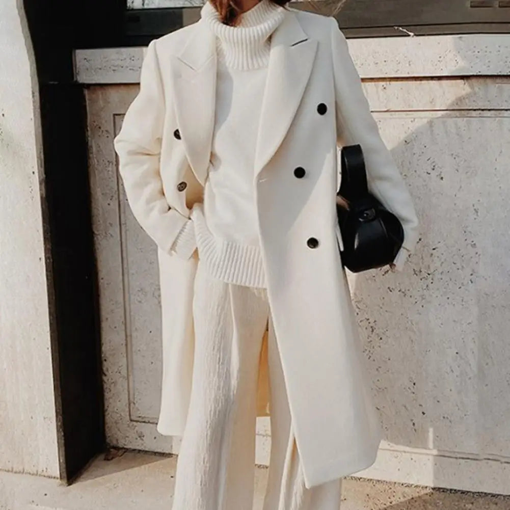 Jacquelyn | Manteau trench à double boutonnage pour femme