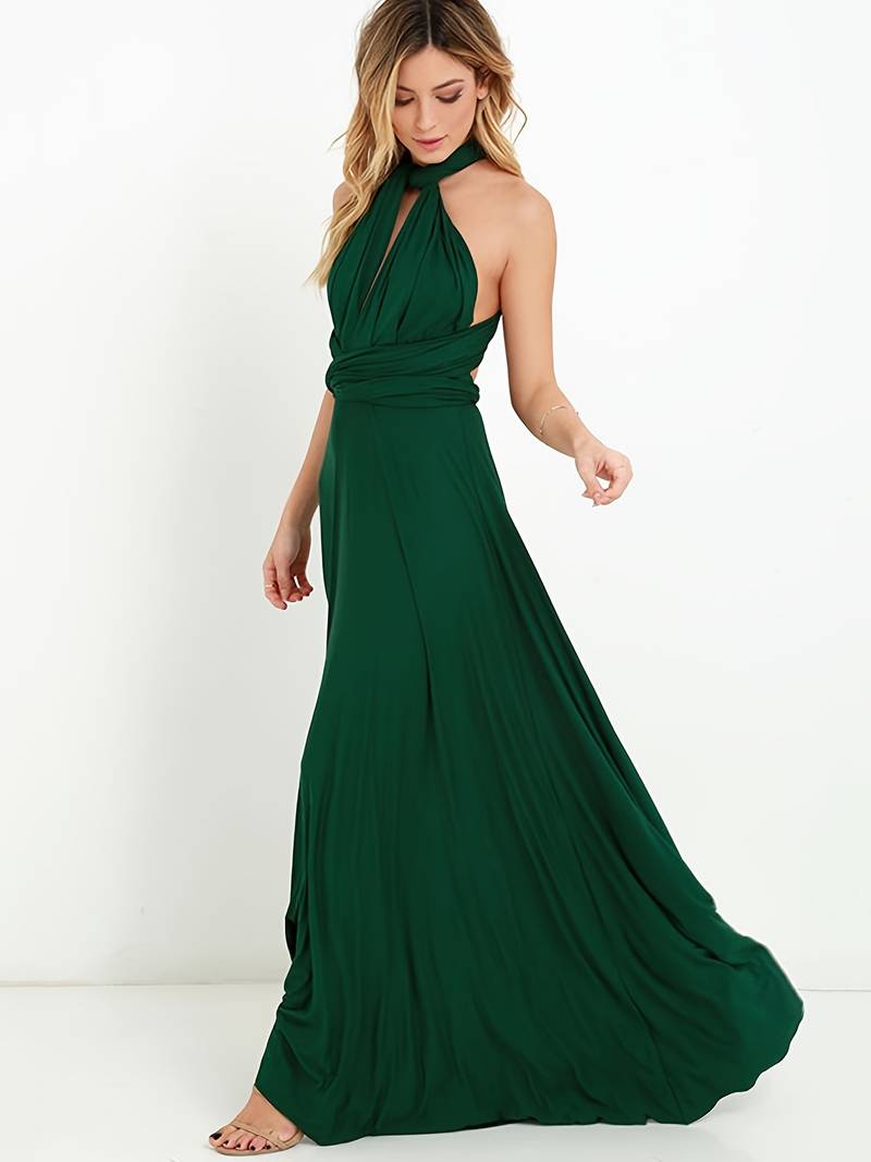 Diane | Robe maxi de soirée convertible | Silhouette élégante | Femme