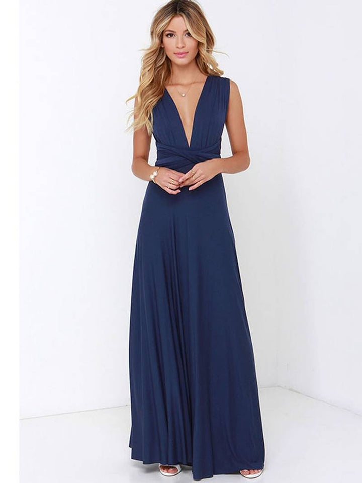 Diane | Robe maxi de soirée convertible | Silhouette élégante | Femme