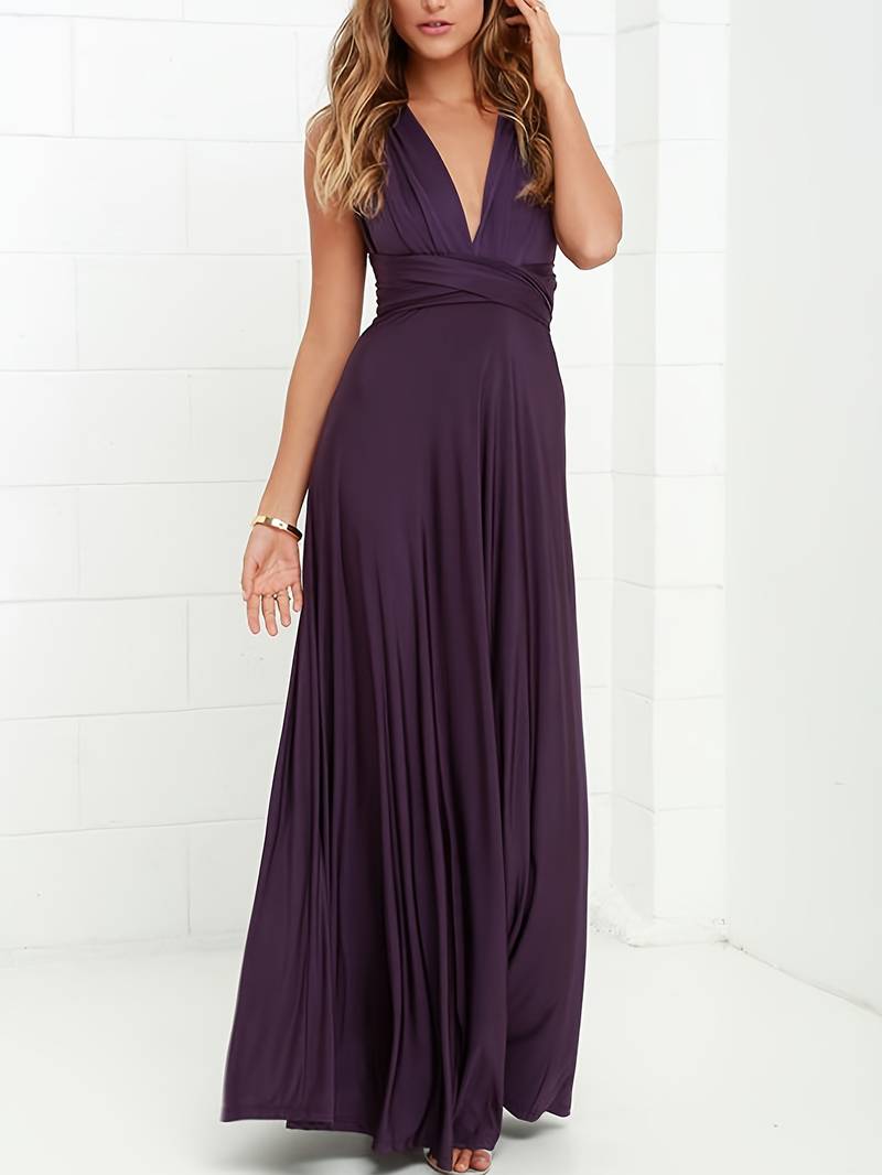 Diane | Robe maxi de soirée convertible | Silhouette élégante | Femme