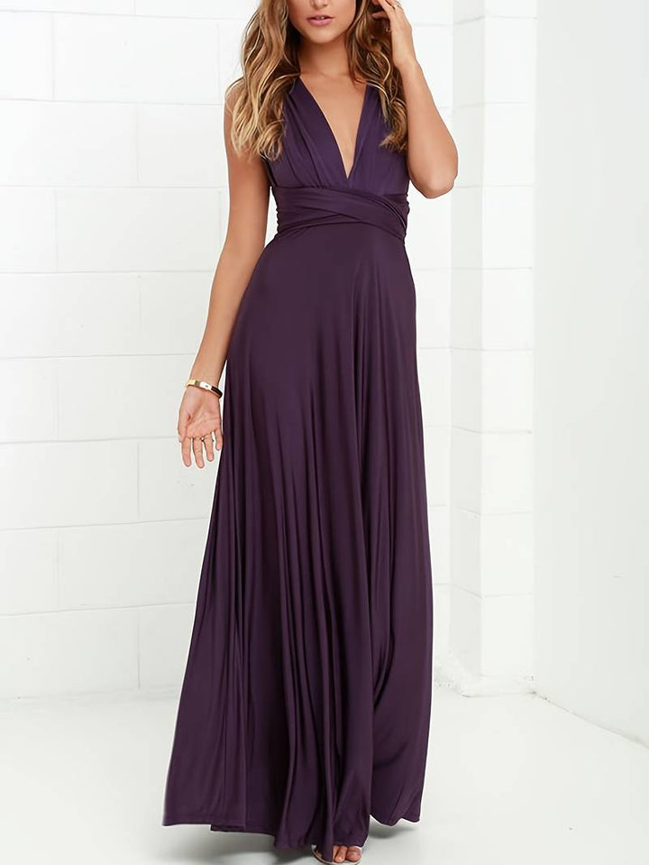 Diane | Robe maxi de soirée convertible | Silhouette élégante | Femme