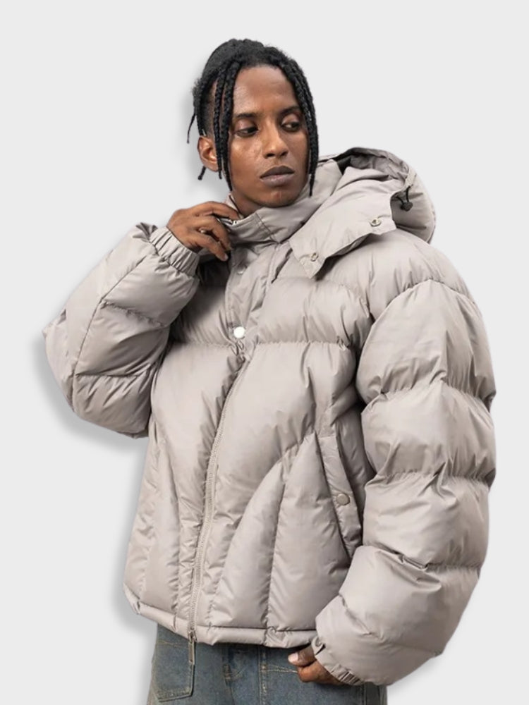 Zachary | Doudoune d’hiver à capuche pour homme