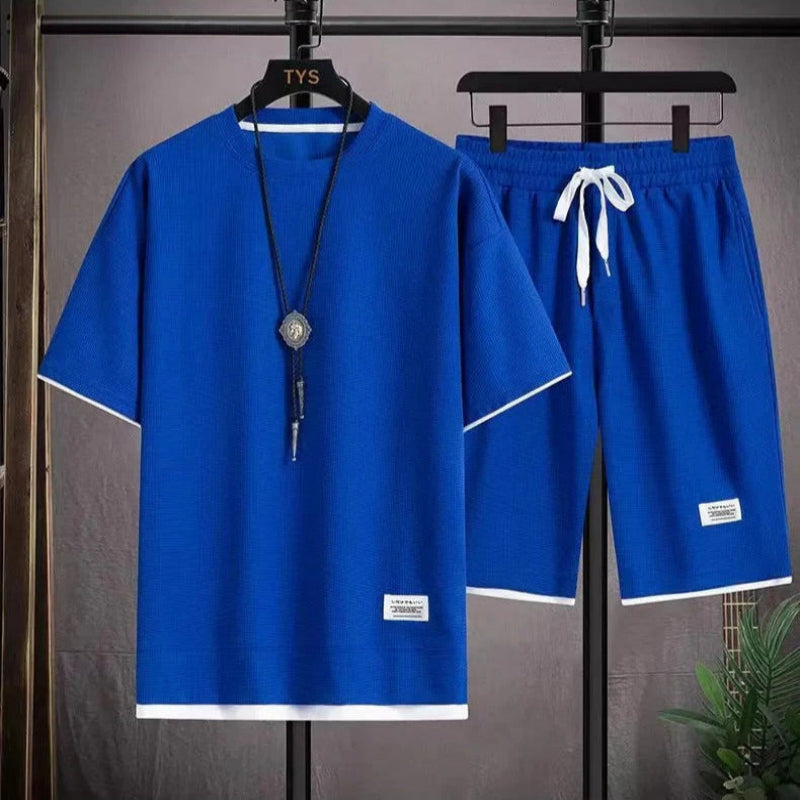 Florian | Ensemble Décontracté Chemise &amp; Shorts pour Homme