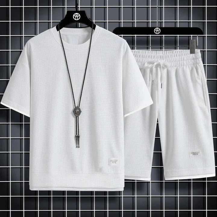 Florian | Ensemble Décontracté Chemise &amp; Shorts pour Homme